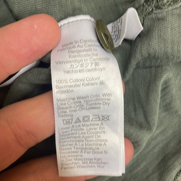 Jcrew Short-sleeve camp-collar garment-dyed Harbor shirt Item AU688 - Picture 7 of 8